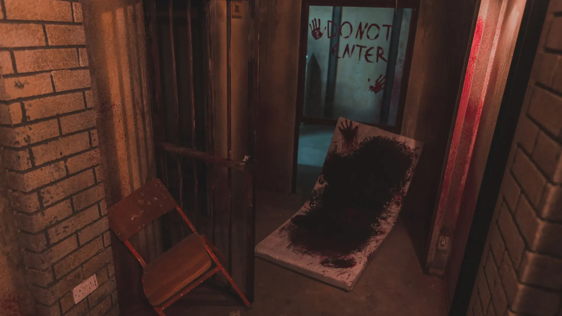 Escape room challenge at Game Over Escape Rooms